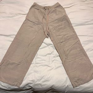 Loose Linen-Like Pants